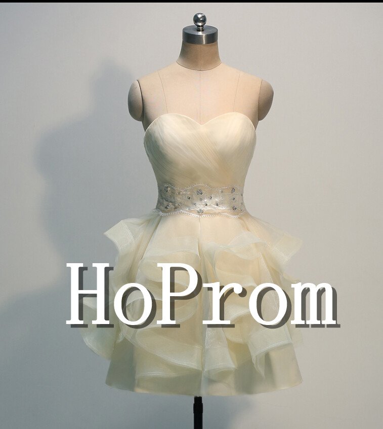 Short Mini Prom Dress,Bandage White Prom Dresses