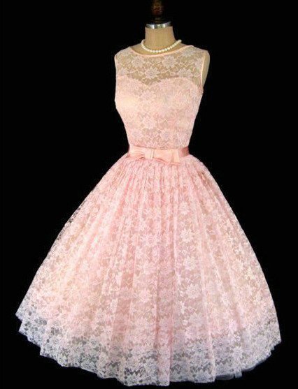 Lace Homecoming Dress, Blush Pink Short Prom Dresses