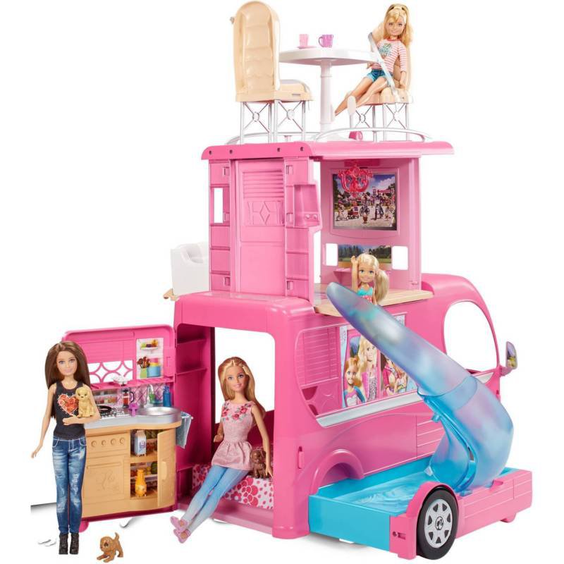 vintage barbie pop up camper