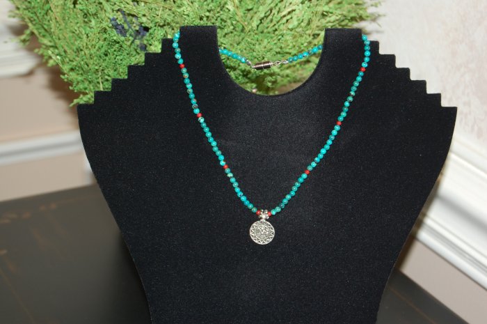 Turquoise Bead Necklace