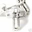 Children's Jewelry Cross Sterling Silver Earrings/ Free Shipping
