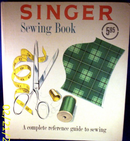Vintage 1953 Singer Sewing Book - a Complete Reference Guide