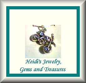 Childrens Jewelry Motocross Sterling Silver Necklace/ Free Shipping