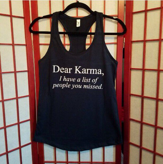 Dear Karma Tank Top Medium