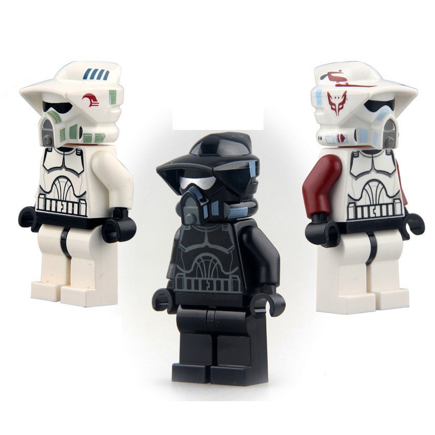Star Wars Clone ARF Trooper Jedi Warrior Minifigure Lego Compatible Boy's Toys