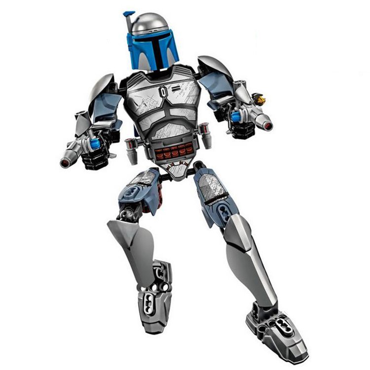 Star Wars Jango Fett Bounty Hunter Jedi Warrior Lego Compatible Toy for Boys