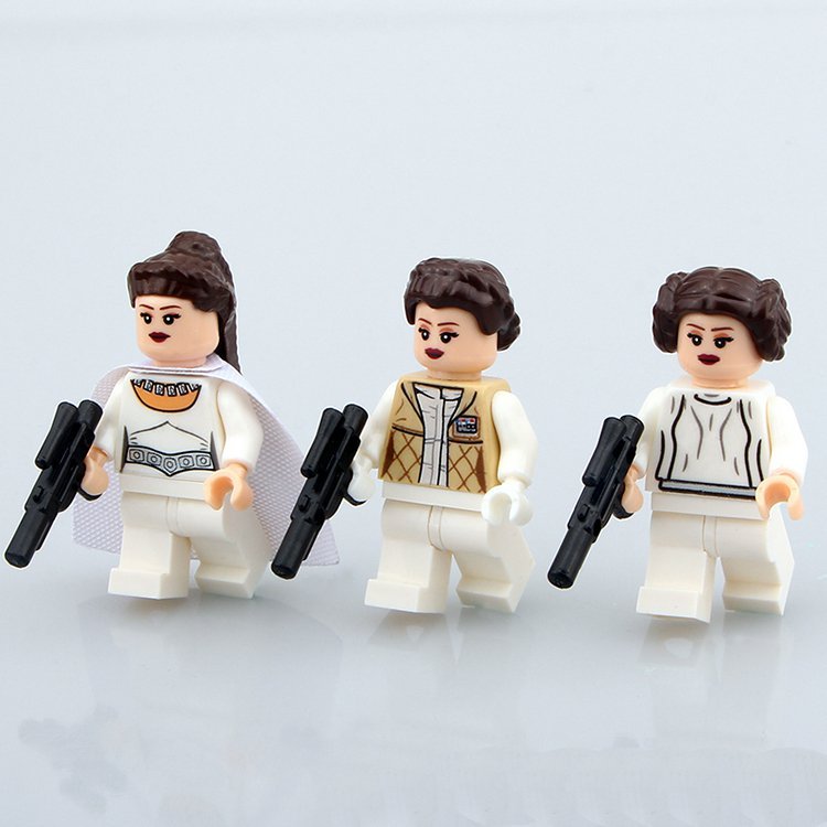 Star Wars Princess Leia Minifigure Lego Compatible Minifigures