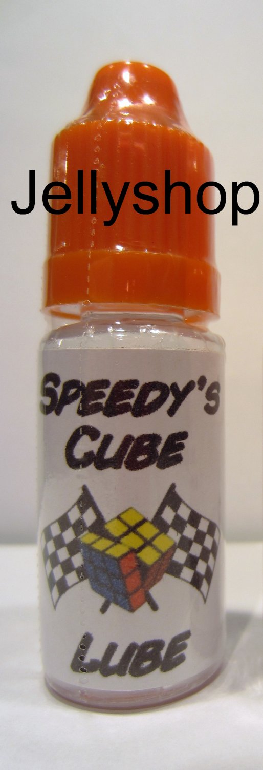 SPEEDY'S CUBE LUBE 12ml SPEEDCUBE LUBRICANT MAGIC RUBIKS SPEEDCUBING 1 bottle