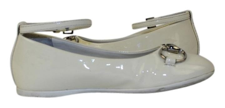 Gucci 258021 Children's Ankle Strap Ballerina Lbslm63 Flats