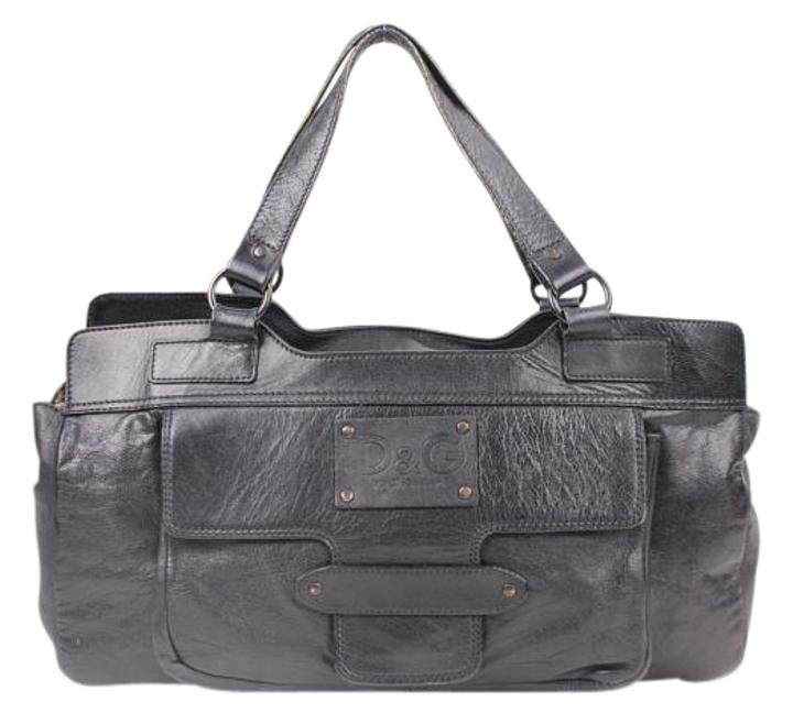 Dolce&Gabbana Lmms11 Black Satchel