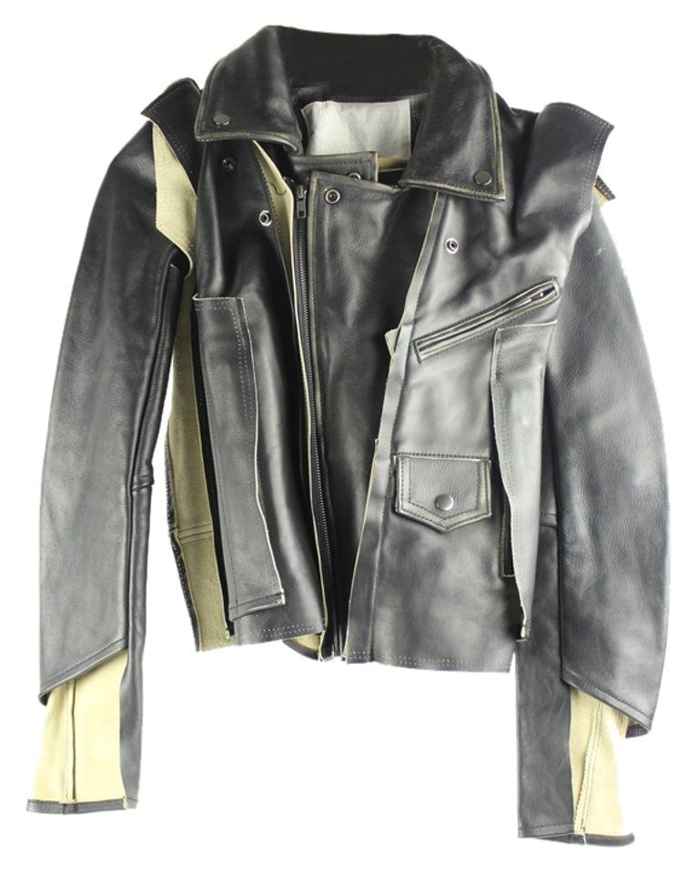 Maison Martin Margiela for H&M Deconstructed Leather Mhmlm1 Jacket