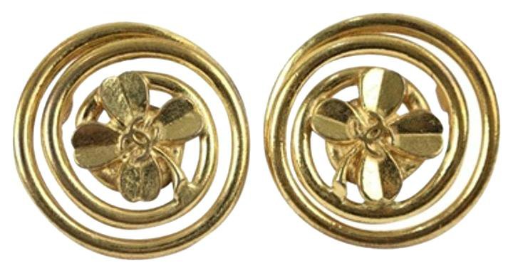 Chanel Clover Earrings CCAV401