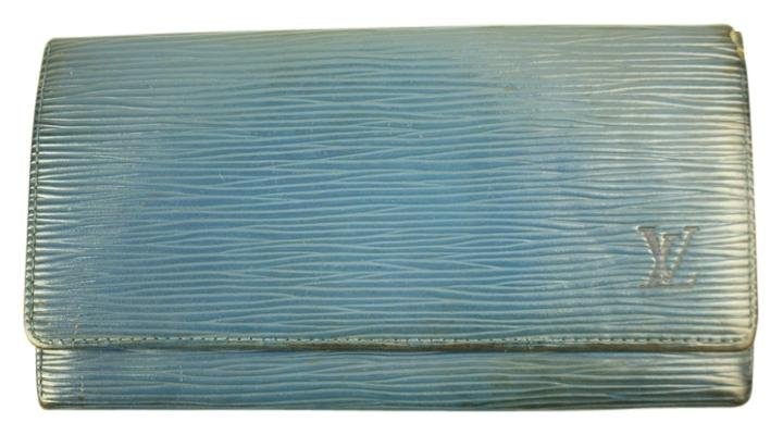 Louis Vuitton Blue Epi Leather Wallet ELVLM31