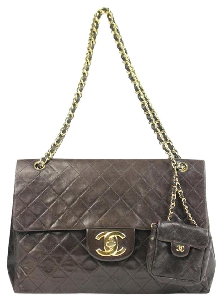 Chanel Classic Flap (w/ Mini Flap Bag) Ccmav02 Shoulder Bag