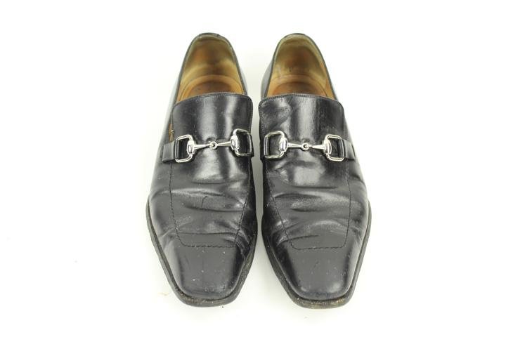 Gucci Horsebit Loafers Dress Gulm5 Black Formal Shoes