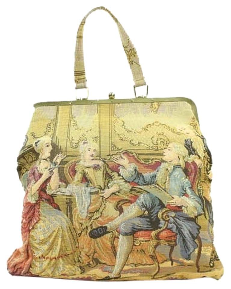 JR Florida USA Embroidered Tapestry Otlm6 Satchel