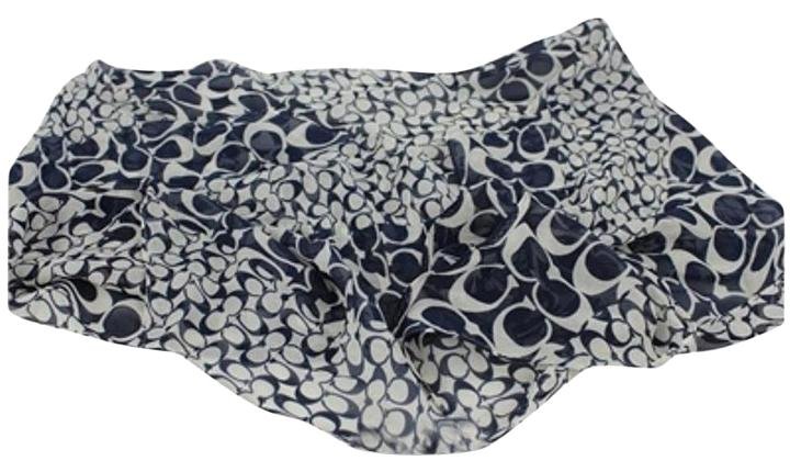 Coach Monogram Silk Scarf CTL03