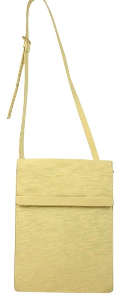 Louis Vuitton Ramatuelle Epi Leather Lvml5 Vanilla Cross Body Bag