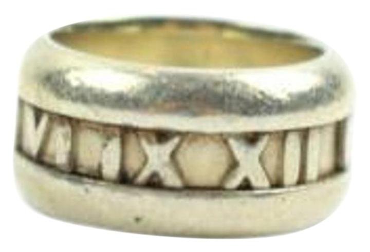 Tiffany & Co. Atlas Roman Numeral Ring 60MISA1025