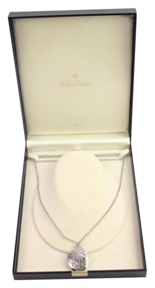 Brooks Brothers Silver Engraved Necklace 47BBA919