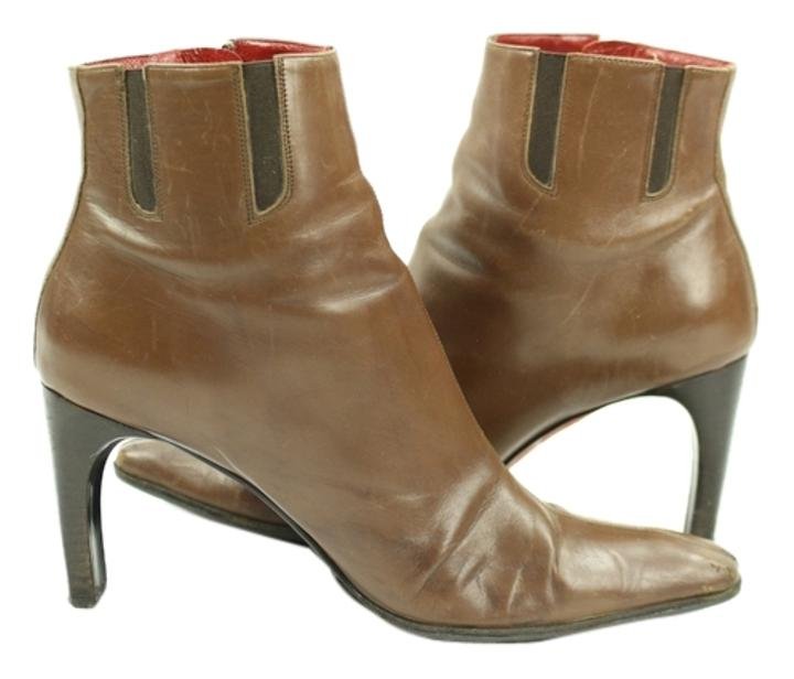 Donald J. Pliner J. Brown High Heel Lbslm58 Boots
