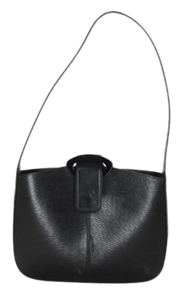Louis Vuitton Black Epi Reverie 207533 Shoulder Bag