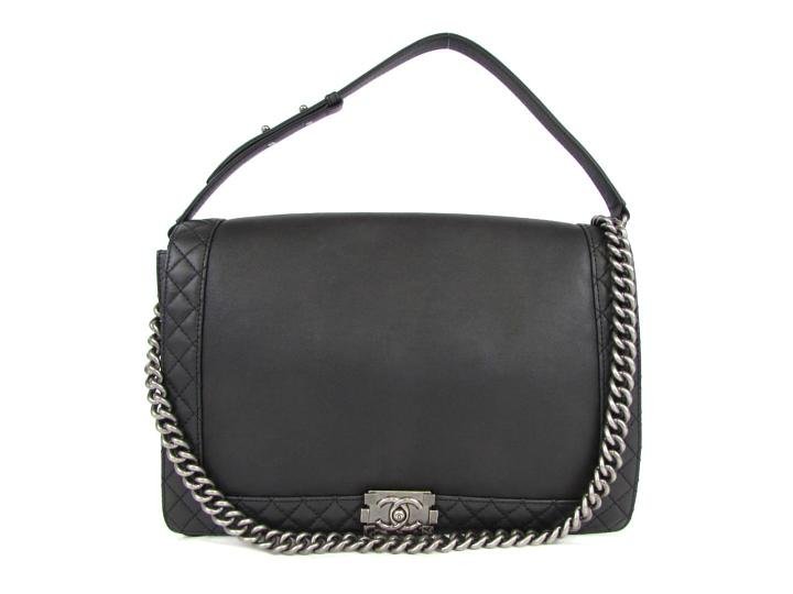 Chanel Xl Quilted Le Boy Shoulder Bag