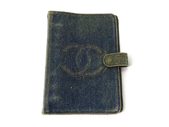 Chanel CC Logo Denim Agenda 212200