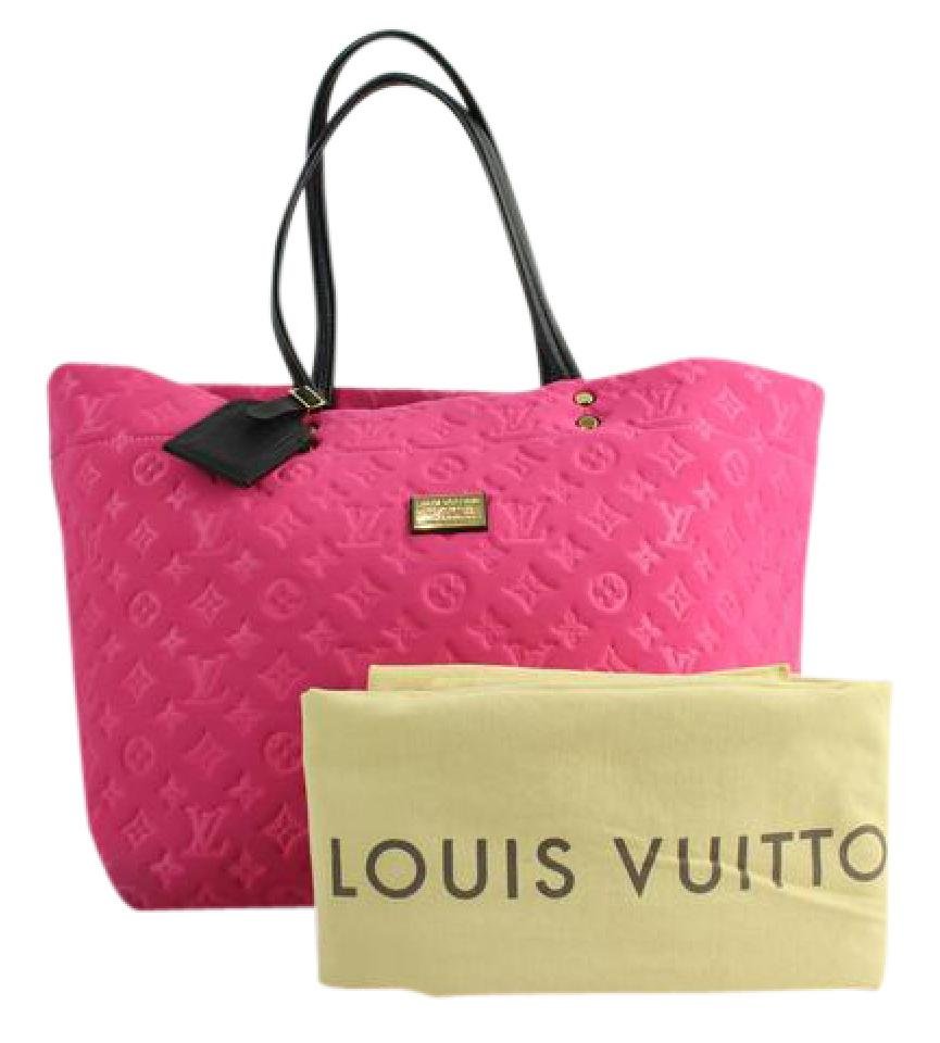 Louis Vuitton Neoprene Scuba Neverfull 4lva12317 Pink Tote Bag