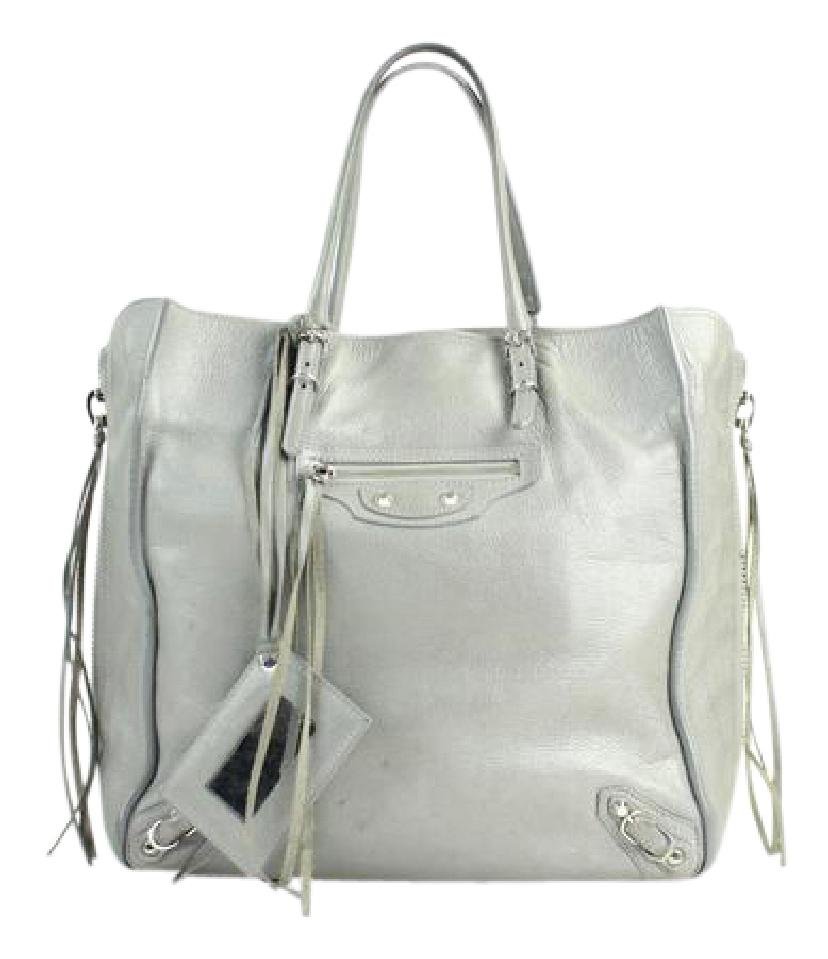 Balenciaga Papier A5 33bala12317 Grey Tote Bag