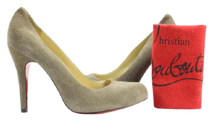 Christian Louboutin Suede Classic 97cla129 Pumps