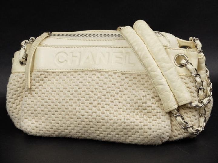 Chanel Woven Camera 214433 Shoulder Bag