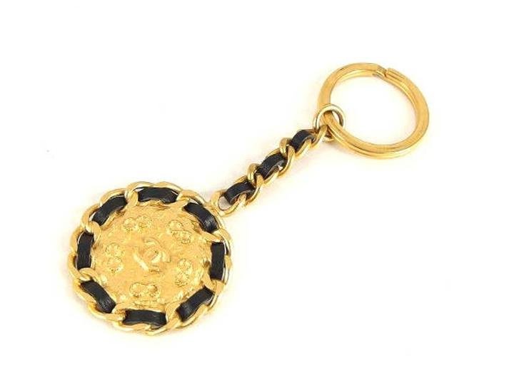 Chanel 95A CC Keychain 213522