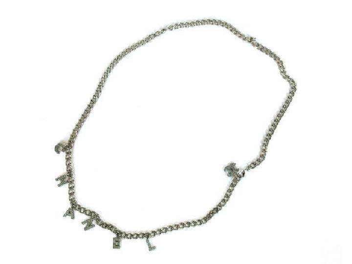 Chanel 02A CC Name Chain Belt 214631