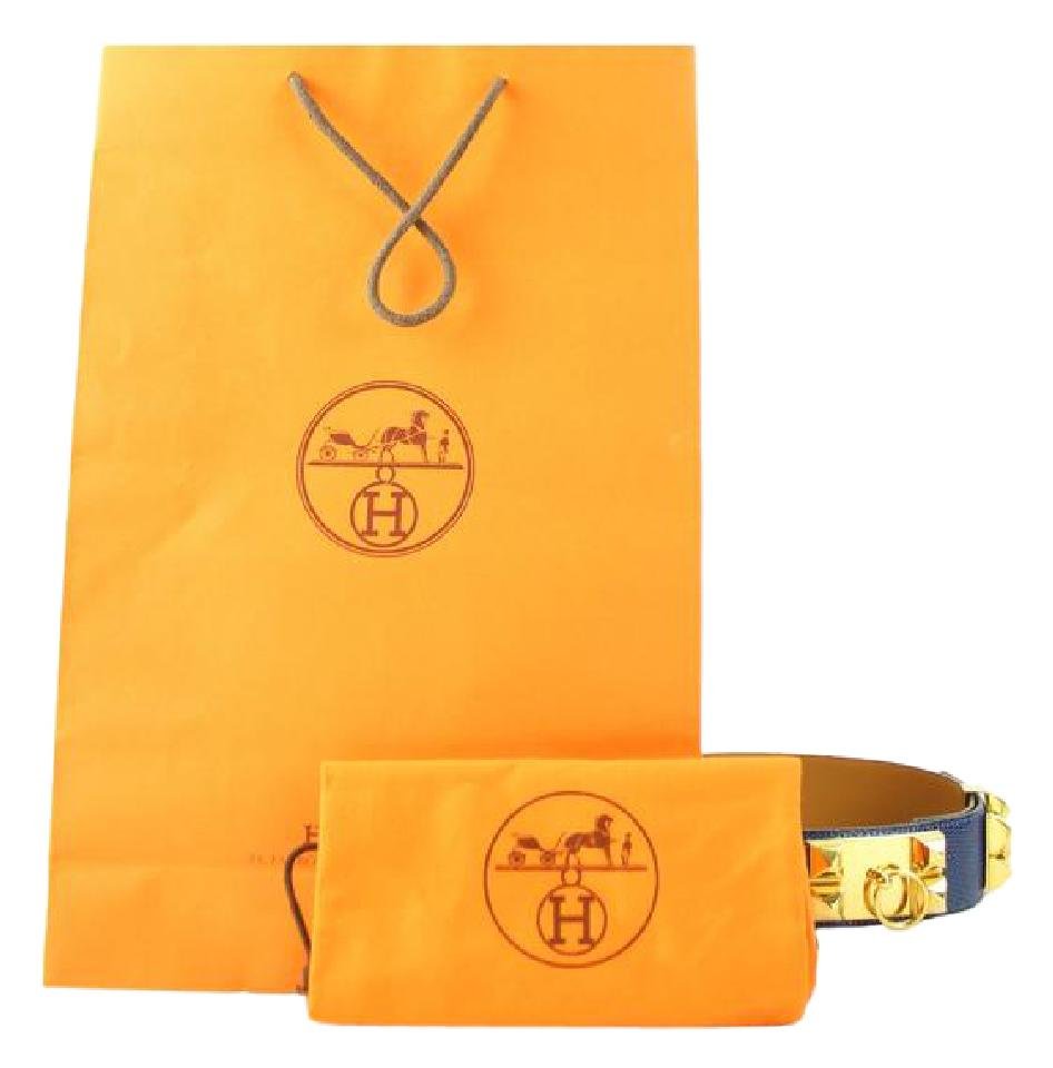 Hermès ( RARE ) Lizard Collier De Chien Belt 75HERA3917