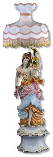 Capodimonte Woman Floor Lamp