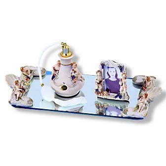 "Berger" Cherub Tray- Medium