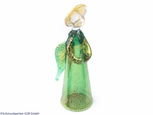 Murano Glass Angel Emerald