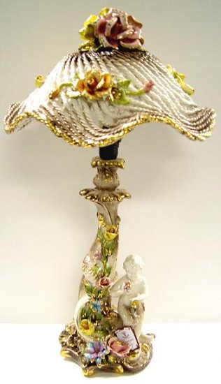 Capodimonte Angel Spaghetti Lamp