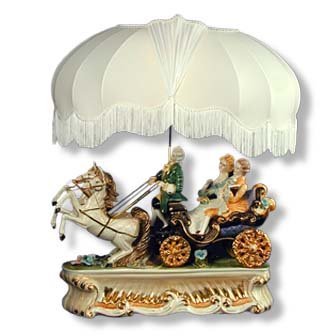 Capodimonte Carriage Lamp