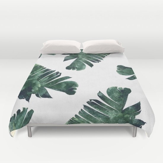 Banan Leaf Duvet Cover Full Size 2gz3BDg