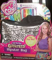 Fashions you Color Glitter City Bag