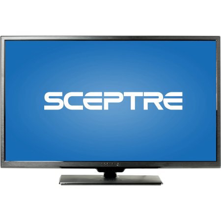 SCEPTRE X322BV-M 32" LED Class 720P HDTV with ultra slim metal brush bezel, 60Hz