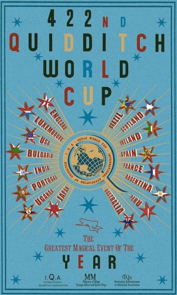 Quiddich World Cup Vintage Poster