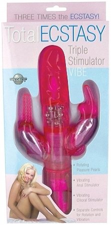 Total Ecstasy Triple Stim Rabbit Vibrator
