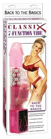 Classix 7 Function Pink Rabbit Vibe -Vibrator