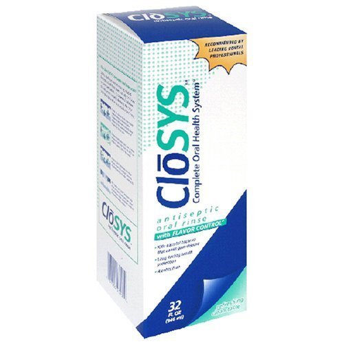 Closys Antiseptic Oral Rinse (2 Bottles) 32 oz ea.