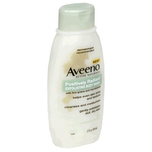 Aveeno Active Naturals Exfoliating Body Wash 3 Pack