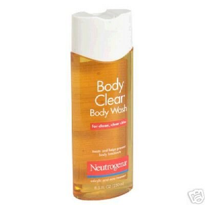 Neutrogena Body Clear Body Wash 3 Pack of 8.5 oz bottles