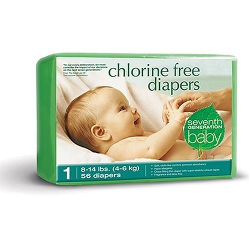 Seventh Generation Chlorine Free Diapers Stage 1 CASE